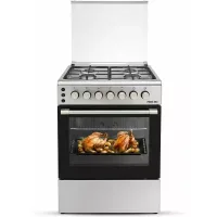 Nikai Oven Cooking Range 4 Burners. 50x50cm, Single Glass Oven Door, FFD Safety Grill Mode, Rapid Preheat U3110NBFS