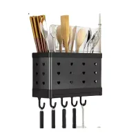 Nadstar Cutlery Set Holder Rack For Kitchen & Home Kitchen Wall Mount HP12-200