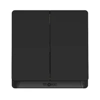 Tronic 2 Gang 2 Way Switch - Black