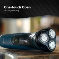 Philips Electric Cordless Shaver ComfortCut Blades, 3D Floating Heads, Shave Wet & Dry, One-touch Open 1000 Series S1151