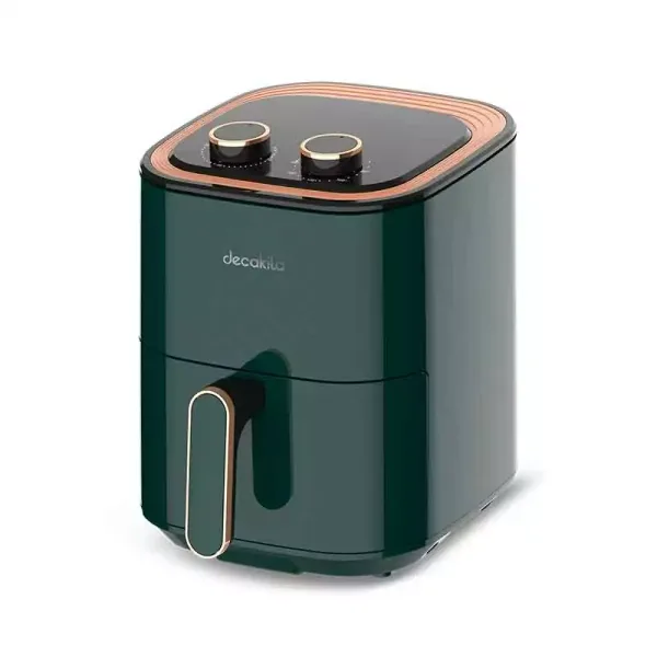 Decakila Airfryer 3.5l Manual 1400w Keec036v 30 mins timer single pot with nonstick coat adjustable temperature automatic shut off