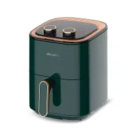 Decakila Airfryer 3.5l Manual 1400w Keec036v 30 mins timer single pot with nonstick coat adjustable temperature automatic shut off