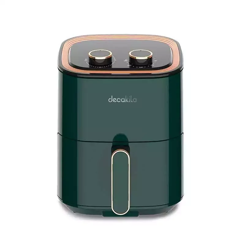 Decakila Airfryer 3.5l Manual 1400w Keec036v 30 mins timer single pot with nonstick coat adjustable temperature automatic shut off