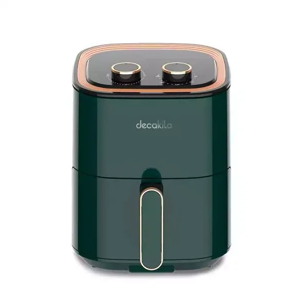 Decakila Airfryer 3.5l Manual 1400w Keec036v 30 mins timer single pot with nonstick coat adjustable temperature automatic shut off