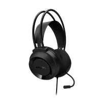 Philips Wired OverEar Gaming Headphones, Punchy Bass, 50mm Drivers, Omnidirectional Mic, USB C & 3.5mm Connection TAG3BK/97