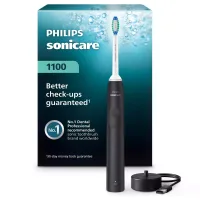 Philips Sonicare, 1100 Electric Toothbrush, Rechargeable Sonic Toothbrush for Superior Plaque Removal PS1100
