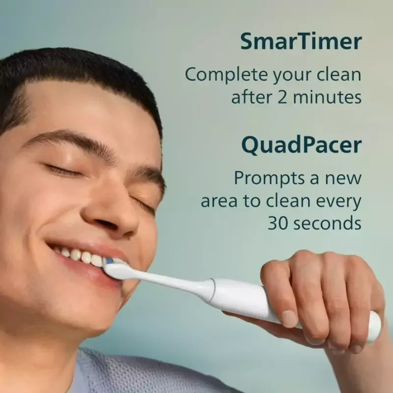 Philips Sonicare, 1100 Electric Toothbrush, Rechargeable Sonic Toothbrush for Superior Plaque Removal PS1100