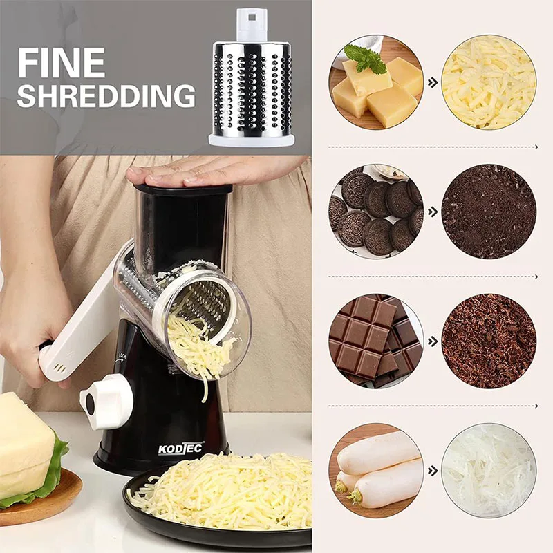 Kodtec Multi Chopper Drum Grater KT-3102MC 5 Kodtec Multi Chopper Drum Grater KT-3102MC