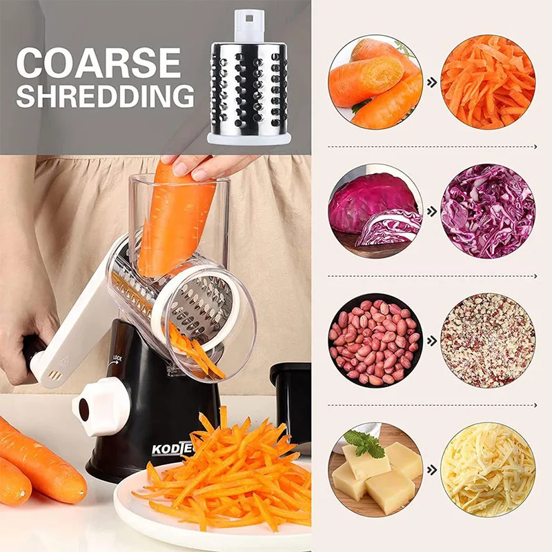 Kodtec Multi Chopper Drum Grater KT-3102MC 4 Kodtec Multi Chopper Drum Grater KT-3102MC