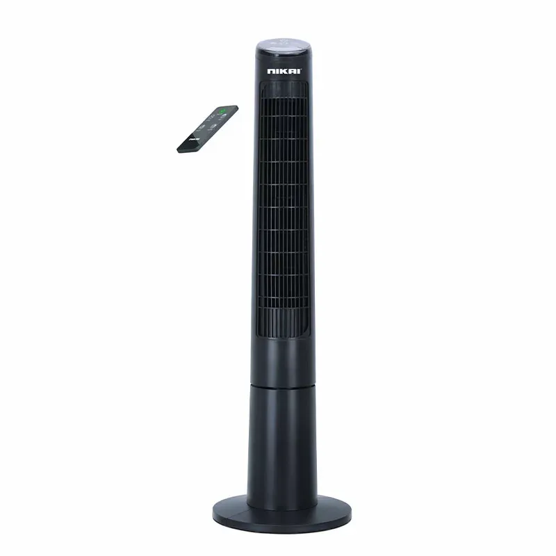 Nikai Tower Fan 40 Inch With Led Touch Panel 45W NTOF4001RL Durable Abs Housing 12 Hour Timer With Remote Control Turbo Copper Motor