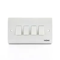 Tronic 4 Gang 2 Way Switch Standard