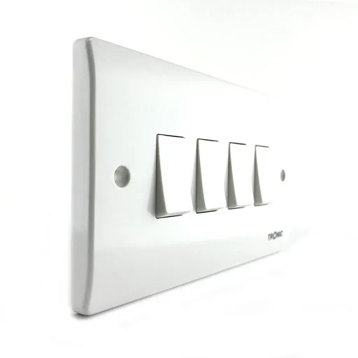 Tronic 4 Gang 2 Way Switch Standard