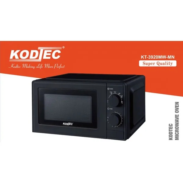 Kodtec Microwave 20L 700W Solo Manual 6 Power Levels KT-3920MW-MN