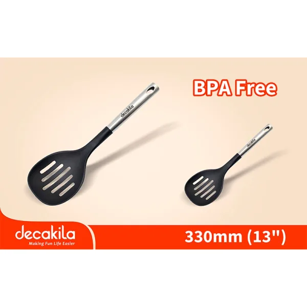Decakila Slotted Spoon 5cm Plastic Kitchenware Kmtt041b