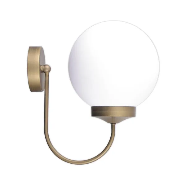 Tronic U-Shaped Gold Globe Wall Light