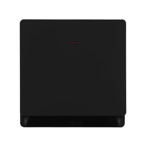 Tronic 20A Double Pole Switch with Neon - Black