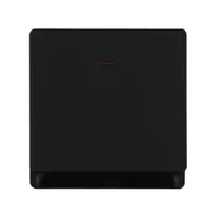Tronic 20A Double Pole Switch with Neon - Black