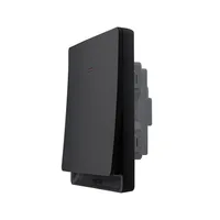 Tronic 20A Double Pole Switch with Neon - Black