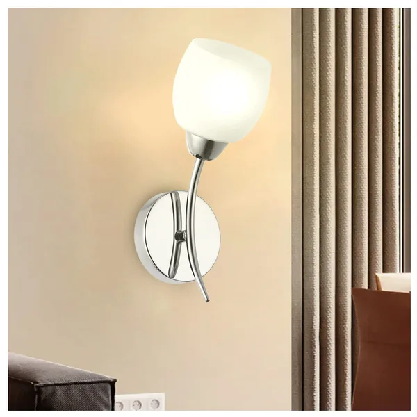 Tronic Silver Orb Pendant Light with Textured Metallic Bands