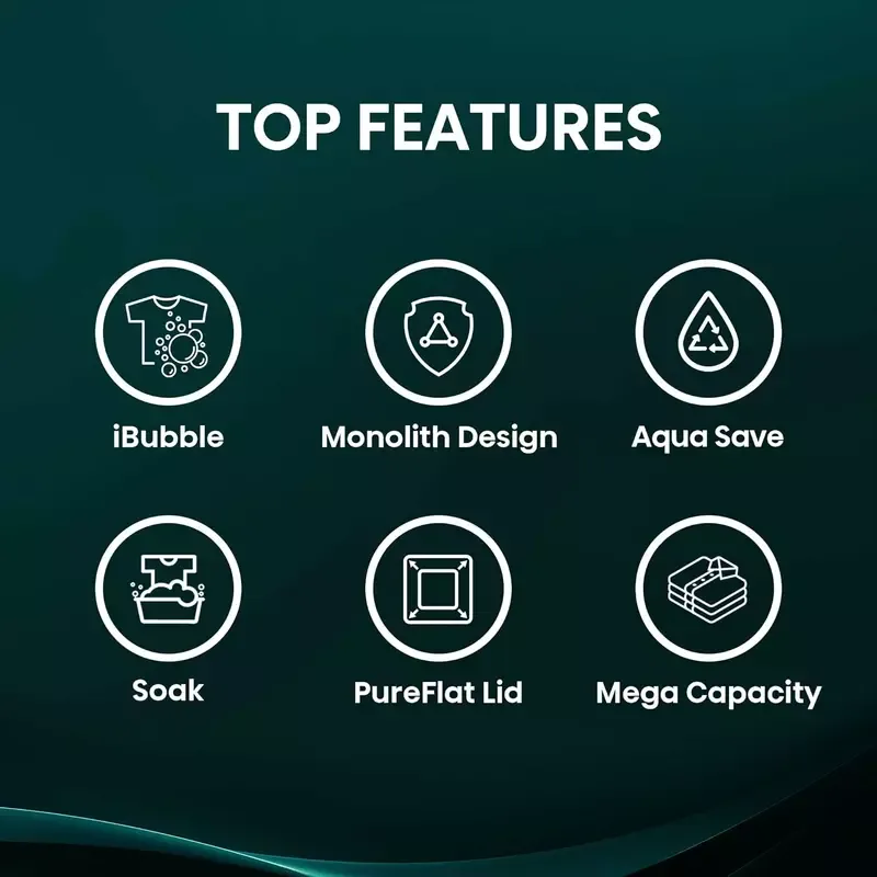 Hisense Washing Machine 11kg Automatic, Top Load, Bubble Clean, Aqua Save, Soak, Quick 15, Magic Filter WT3K1123UB