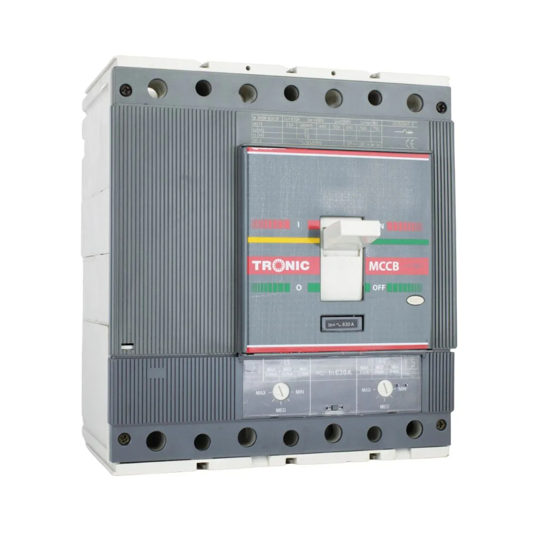Tronic MCCB 630 Amps 4 Pole Adjustable