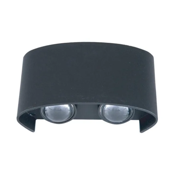 Tronic Rectangular-shaped Curved Up & Down Warm White 4 Watts