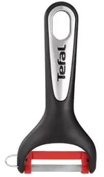 Tefal Ingenio Y Peeler Black & Red Stain Resistance Alloy Steel Rotating Blade K2071814