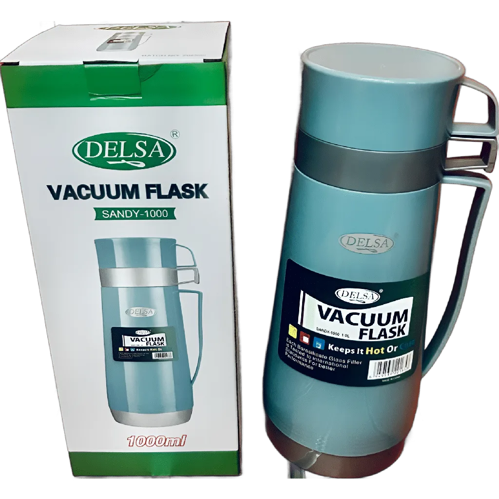 Delsa Vacuum Flask Sandy-1000 1000ML