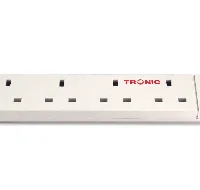 Tronic 4 Way Extension Socket