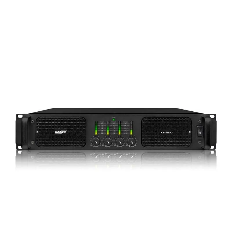 Kodtec Professional Music Power Amplifier Receiver 1200W KT-1200 1 Kodtec Professional Music Power Amplifier Receiver 1200W KT-1200