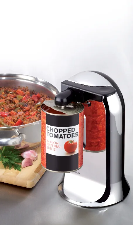 Kenwood Can Opener 3 in 1 Can Opener, Bottle Opener and Knife Sharpener 40w Co606 - Detachable Lever And Cutting Wheel Automatic Start And Stop With Cord Storage