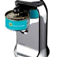 Kenwood Can Opener 3 in 1 Can Opener, Bottle Opener and Knife Sharpener 40w Co606 - Detachable Lever And Cutting Wheel Automatic Start And Stop With Cord Storage