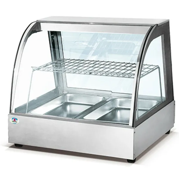 Nadstar Glass Warming Show Case Curved ( 2 Pan) - HW-838