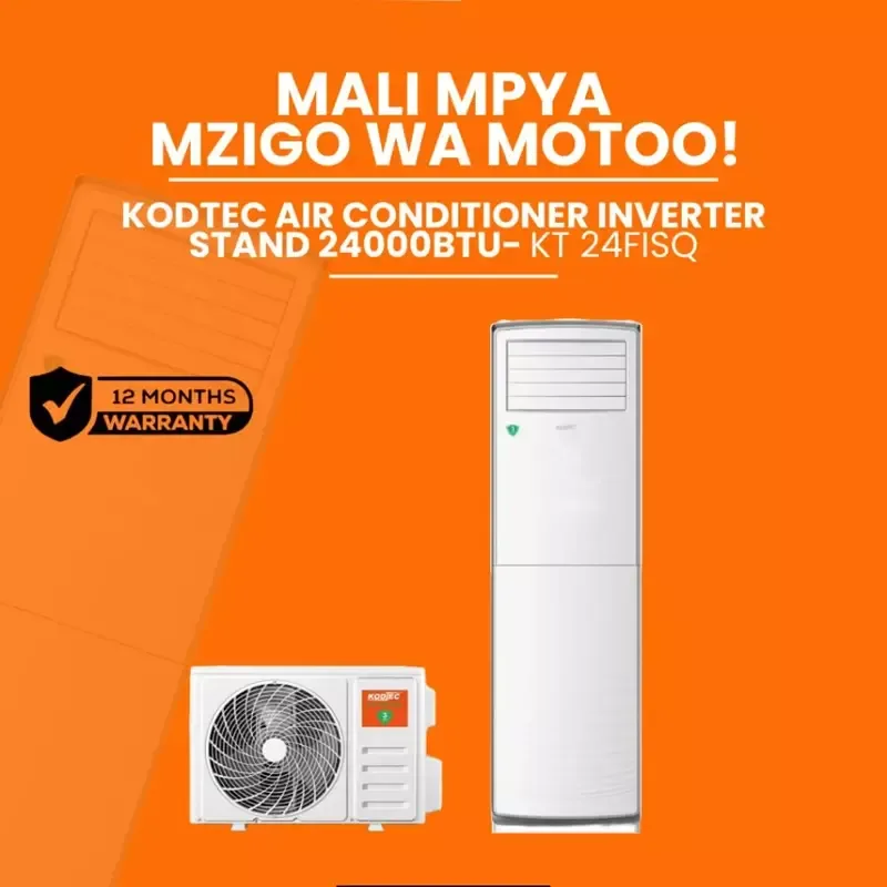 Kodtec Premium Floor Standing Inverter Air Conditioner 24000 BTU KT-24FISQ 2 Kodtec Premium Floor Standing Inverter Air Conditioner 24000 BTU KT-24FISQ