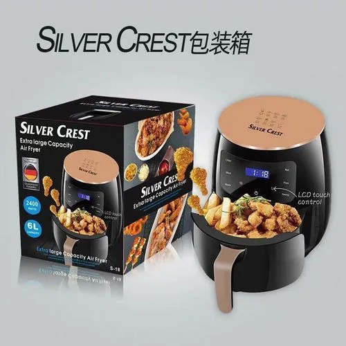 Silver Crest Extra Large Capacity Air Fryer 6L 2400W