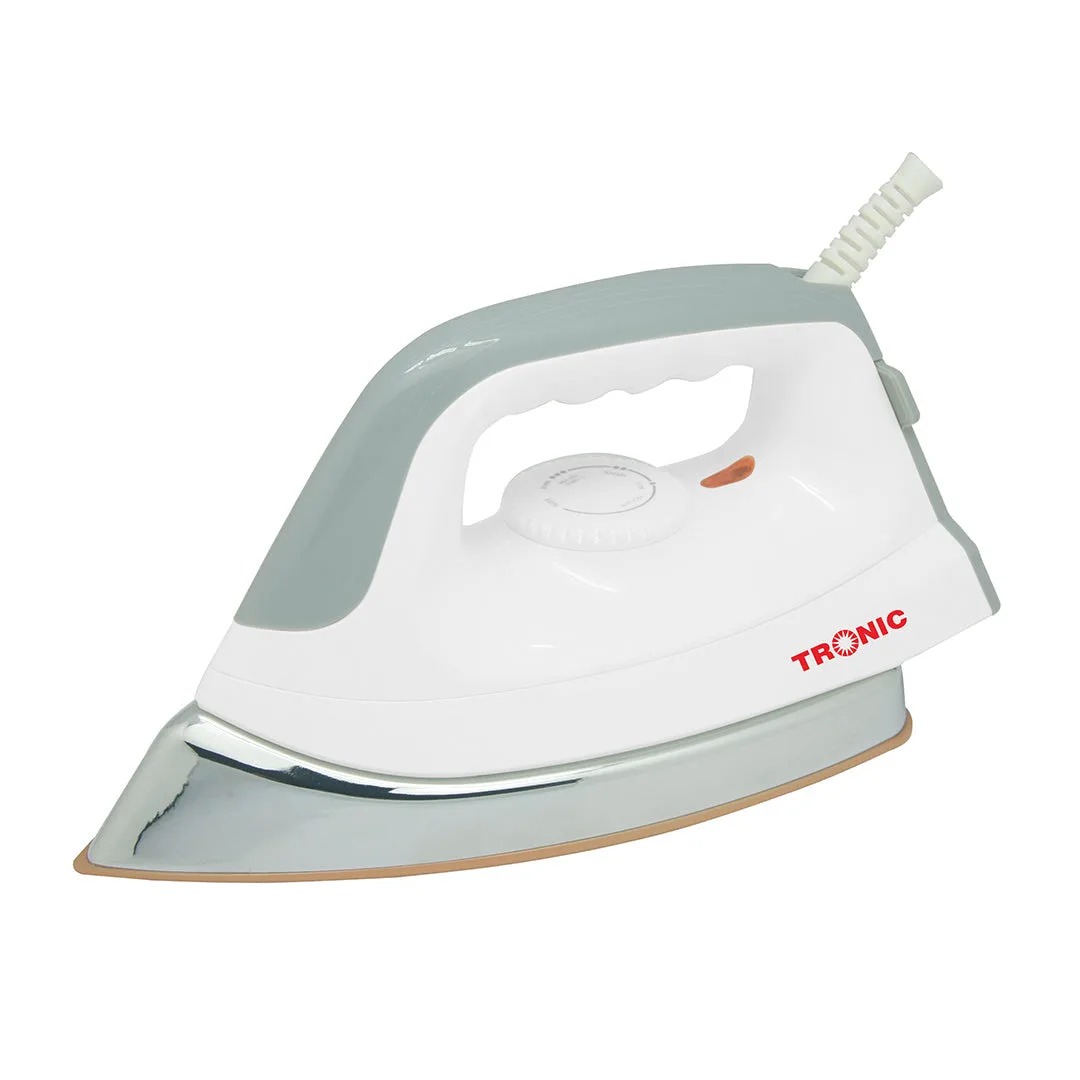 Tronic Heavy Duty Dry Iron - 1200W, Non-Stick Ceramic Soleplate