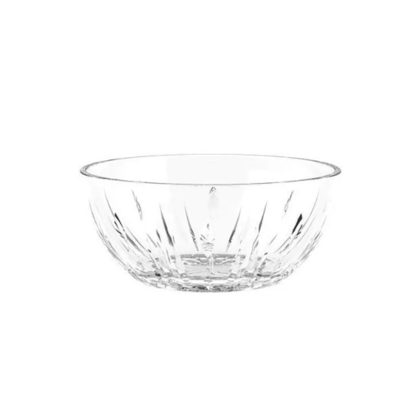 Ocean Reya Glass Bowl 5" � Elegant Clear Glass Serving Bowl for Desserts, Fruits & Salads 1P03420