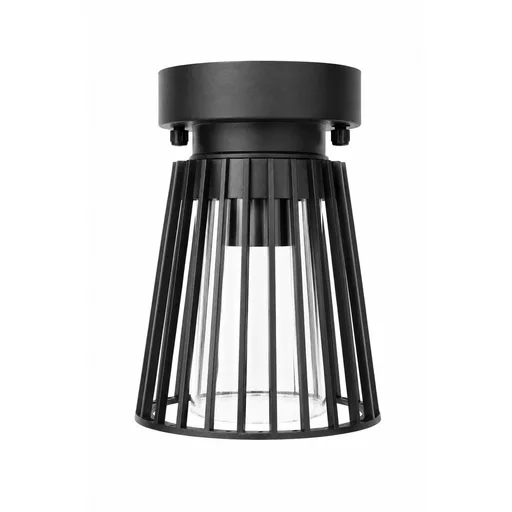 Tronic Modern Outdoor Ceiling Light - E27 IP44 Black