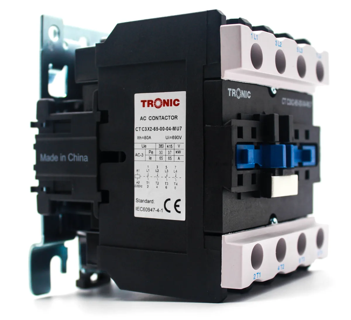 Tronic Contactor 65A 4 Pole 220V to 24VAC