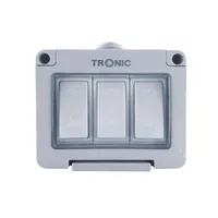 Tronic Waterproof 3 Gang 2 Way Switch