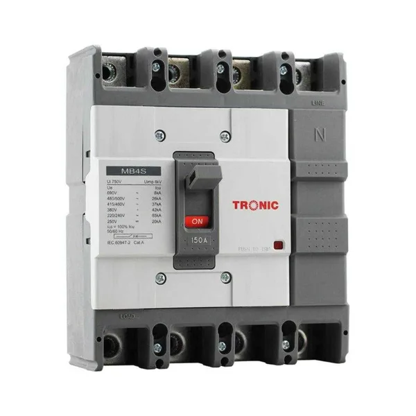 Tronic MCCB 150Amps 4 Pole MB Range