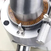 Commercial Electric Large Commercial Bean Mill 1.5L, Professional Brushless Motor Coffee Grinder, Off-White Aluminum Alloy