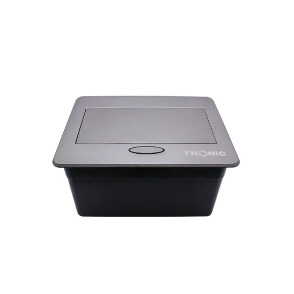 Tronic Grey Pop-Up Desktop Socket Housing