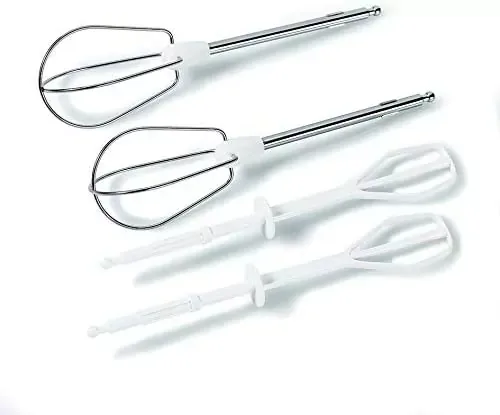 Moulinex Easymax Hand Mixer 200W 5 Speeds 2 Attachments White HM250127