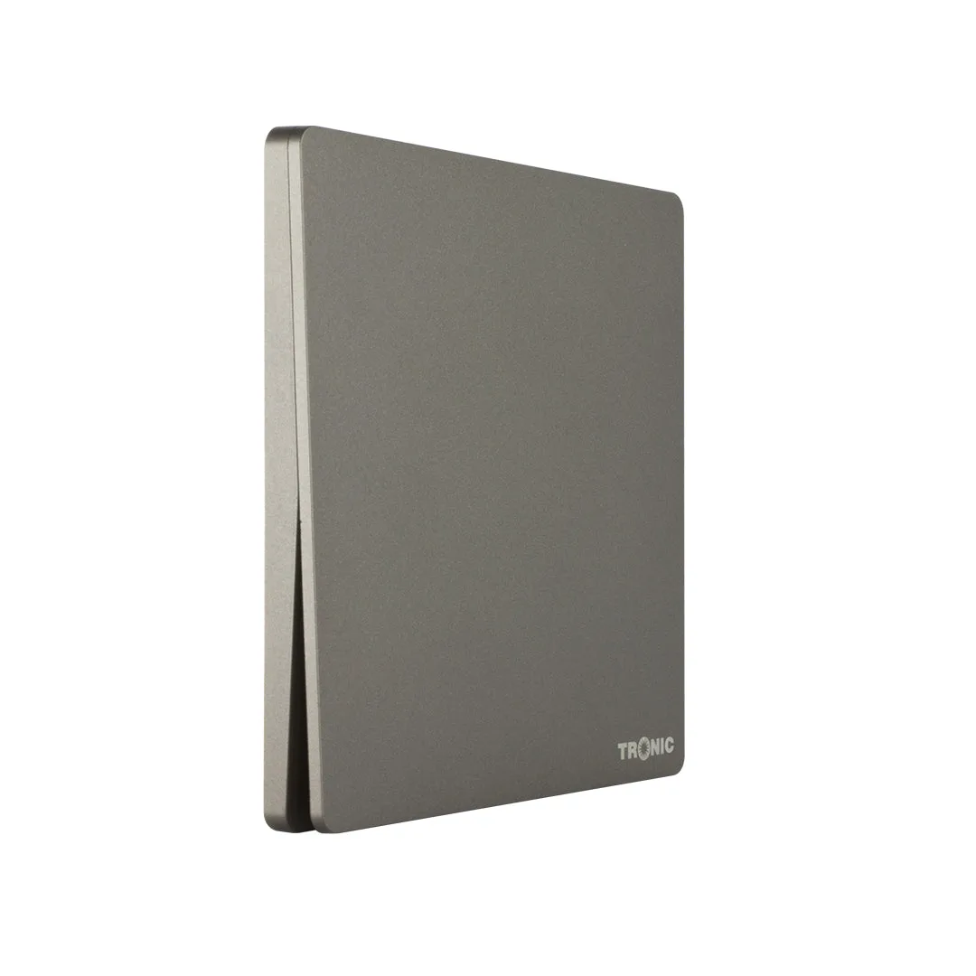 Tronic Grey - 1 Gang 2 Way Switch