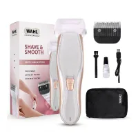 Wahl Cordless Ladies Clipper, Shave & Smooth, Rechargeable with Attachments 3029295
