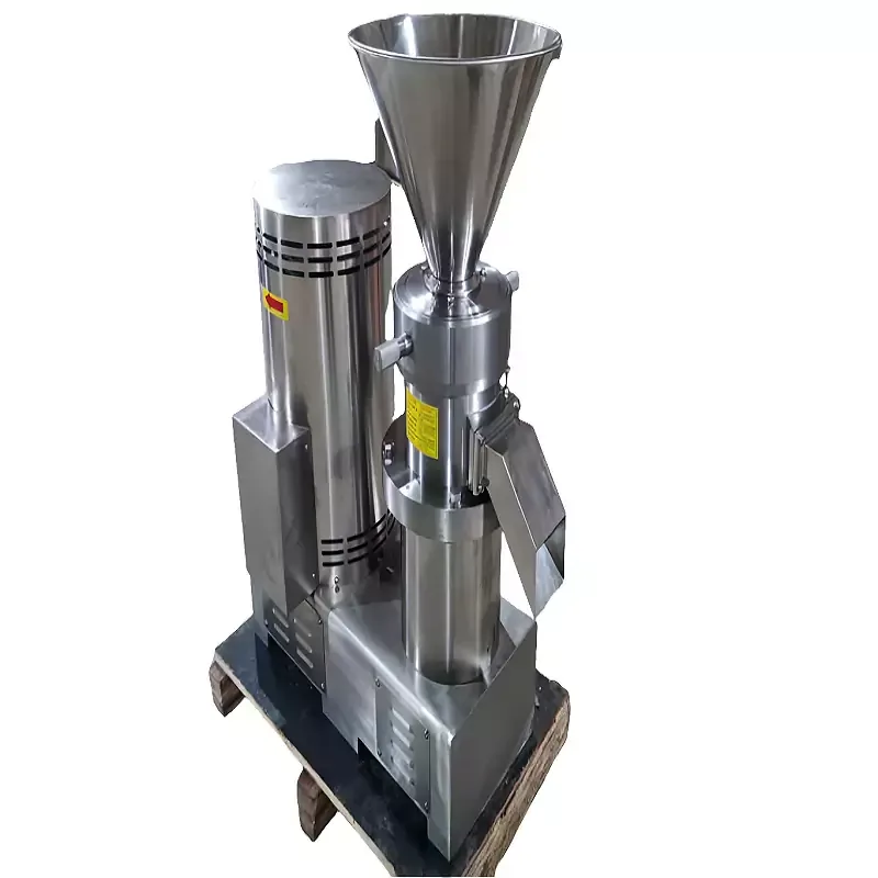 Commercial Electric Peanut Butter Making Machine, 5070 kg/hr Industrial Nut Paste Grinder, Professional 4.0kW Stainless Steel Colloid Mill GD-80