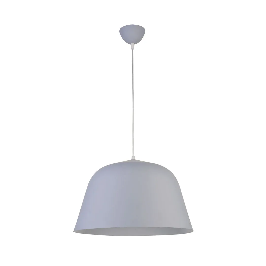 Tronic Dome Shape Pendant - Grey