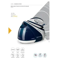 Kenwood Steam Iron Station 1.8l Tank Ceramic Sole Plate 2600w Ssp70.000wb - Removable Water Tank Automatic Sitch Off 140G Per Min Steam Output