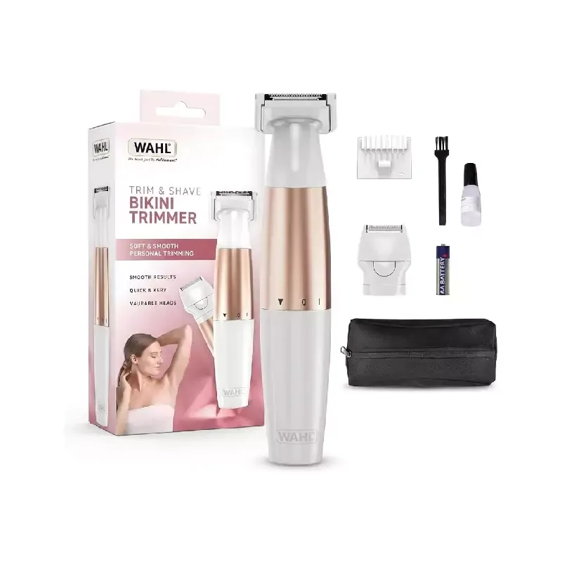 Wahl Cordless Bikini Trimmer, Trim & Shave with Battery, Washable Blades & Attachments 3028668